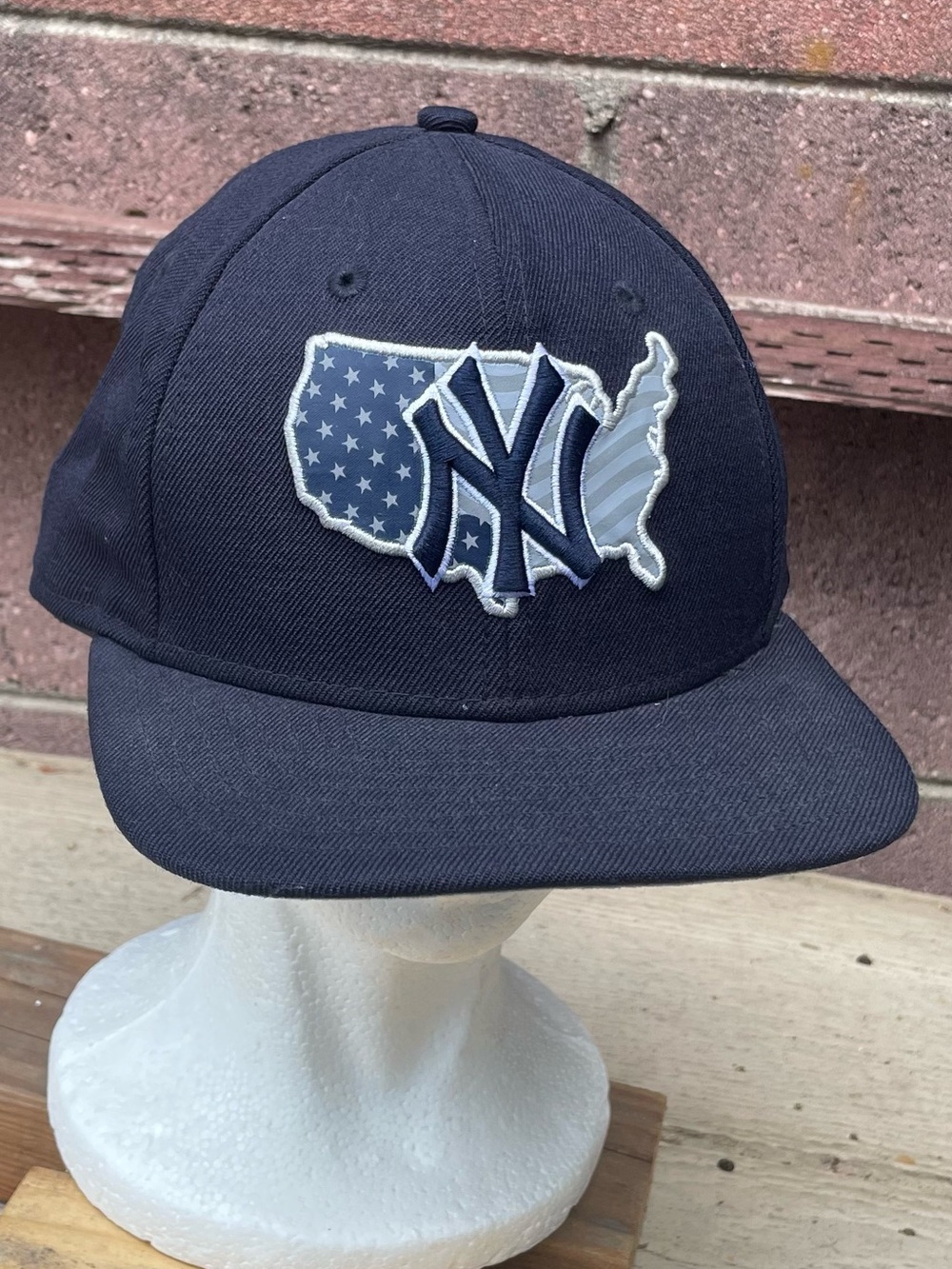 NY New York Yankees MLB USA Silhouette Wool Baseball Cap NEW ERA 9FIFTY